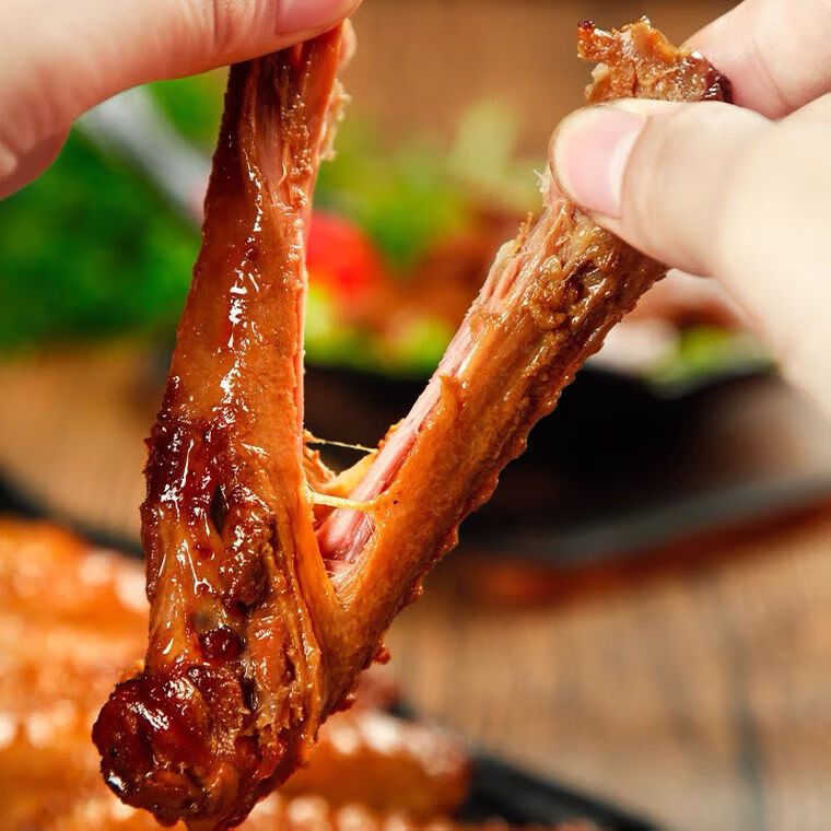 生鲜鸭翅中冷冻新鲜鸭翅膀冰冻鸭翅中卤味食材50斤净重无注水