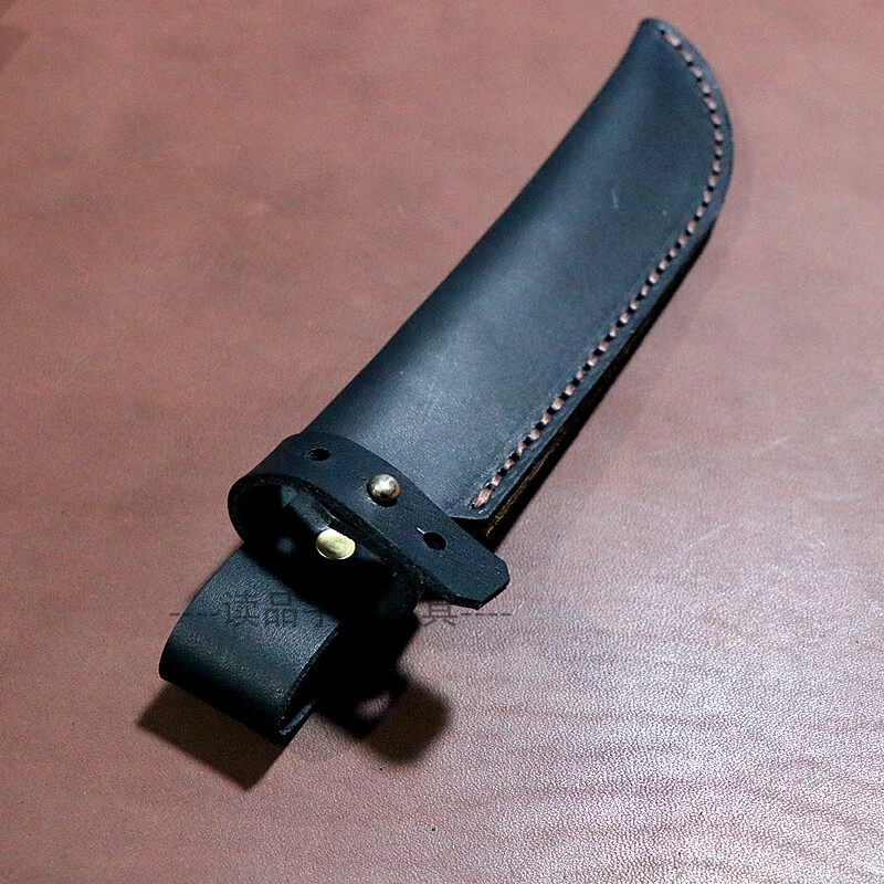 定制手工刀套高品质真皮刀套棍套刀套快拔刀鞘不含刀具刀鞘牛皮保护套
