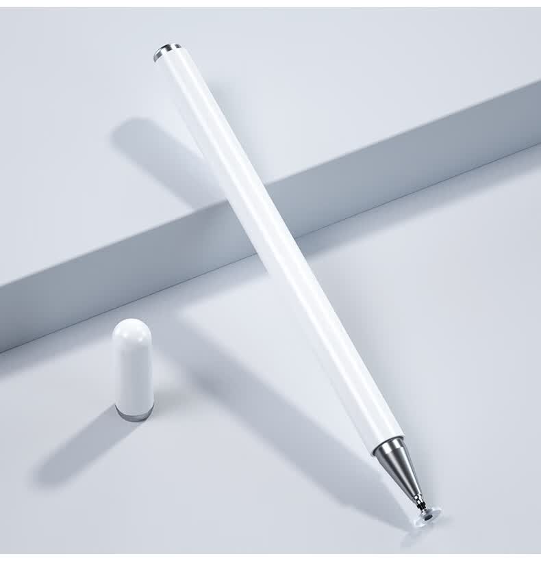 手写笔儿童学生平板t10家教机s11电容笔z1阅经典款白色磁吸笔帽2个