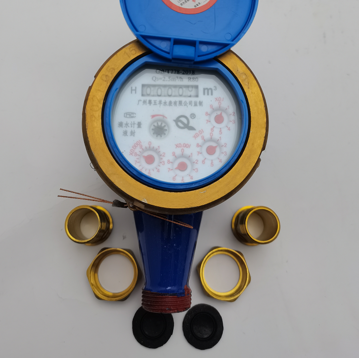广州五羊水表旋翼式数字冷水表家用自来水湿式出租屋水表定制定制 1.