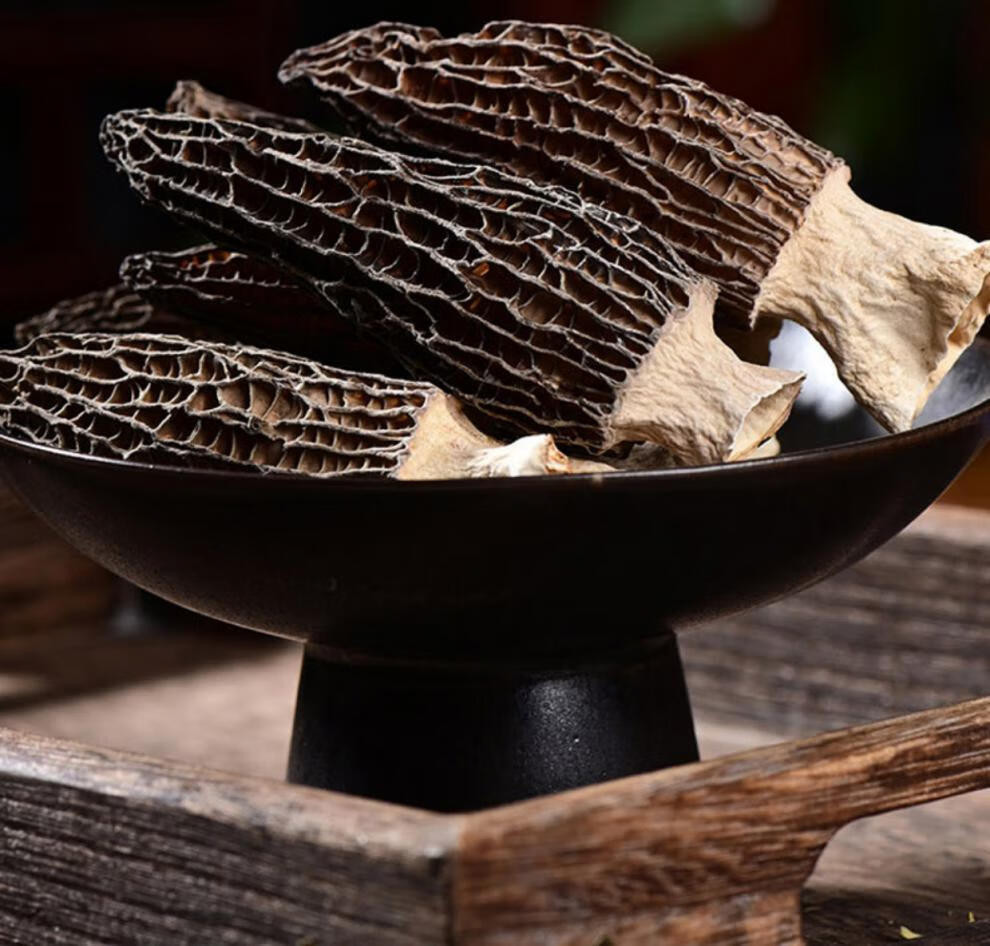 羊肚菌干货500g云南营养虫草花煲汤食材汤料包羊肚菇菌类 精选剪柄100