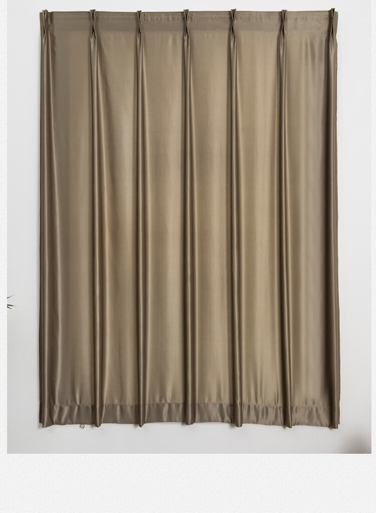 金妃窗帘衬布遮光窗帘内衬全遮光窗帘里衬卧室隔热防晒飘窗酒店遮阳布