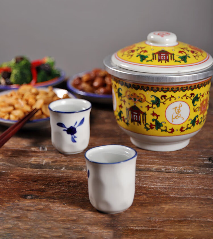 朗陵罐酒酒厂确山朗陵罐酒50度浓香型河南特色白酒纯粮食灌酒整箱6罐