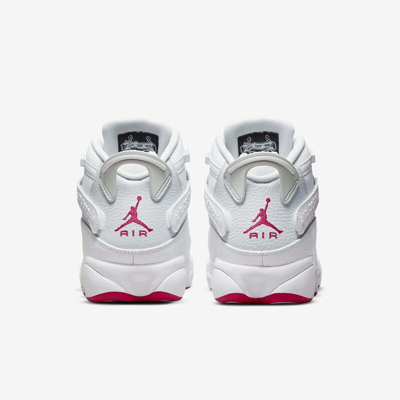 耐克男鞋air jordan 6 rings aj乔6六冠王白红男子高帮篮球鞋 322992