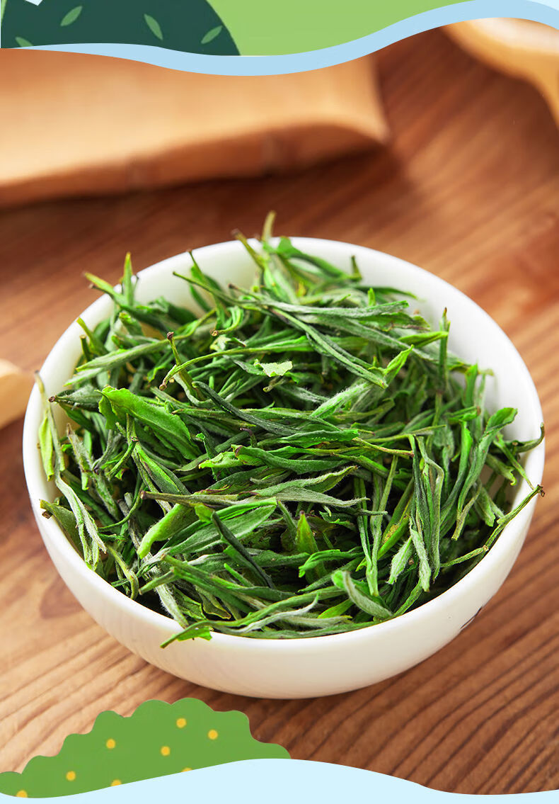 毛峰绿茶2022新茶高端茶叶雨前高山云雾春茶毛峰茶散装 毛峰袋装500g