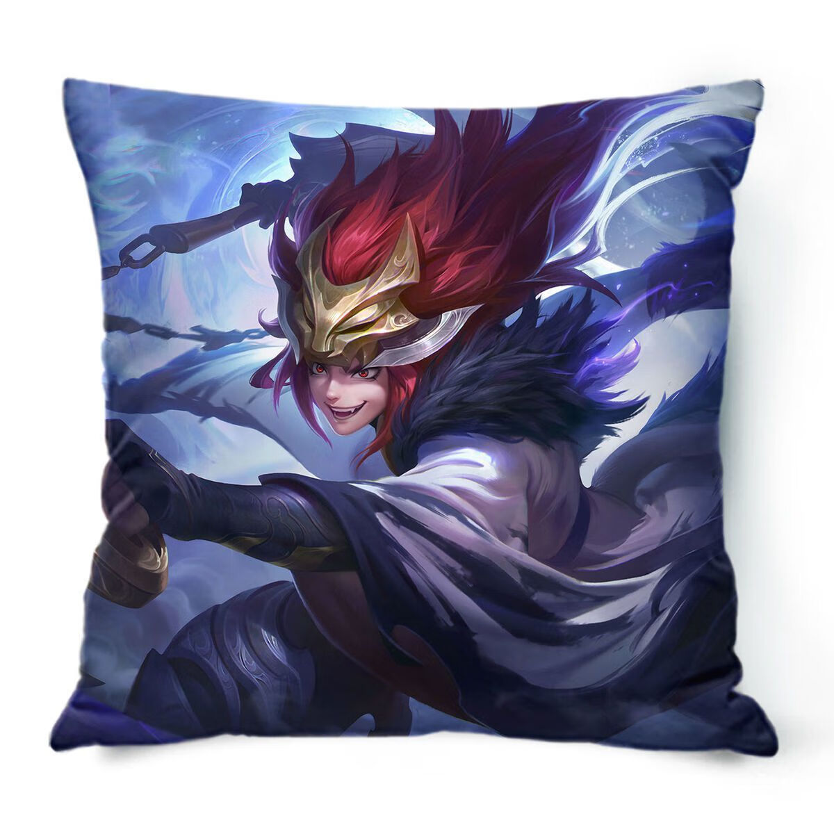 王者荣耀抱枕手游王者荣耀李白貂蝉周边抱枕床头靠枕卧室沙发枕头办公