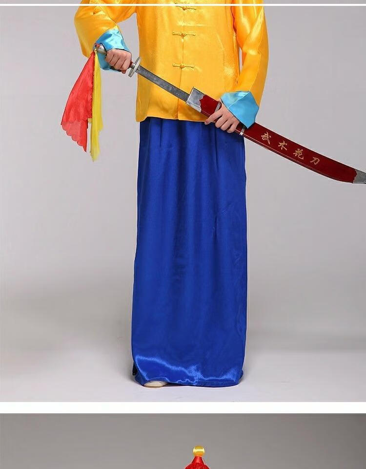 宫殿衣服清朝服装御前侍卫官兵服御林清兵古装衙役带刀护卫影视服黄