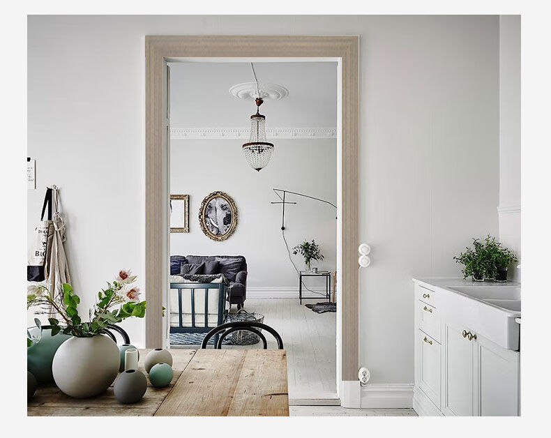 门套包边窗套门框垭口实木木门定制门包套卧室门实木线条窗框装饰