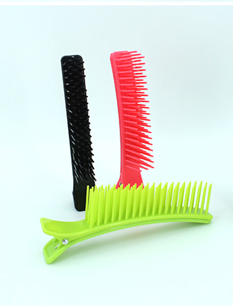 理发店用品大全美发染发烫发工具头发分区固定梳分区夹子发廊专用黑色