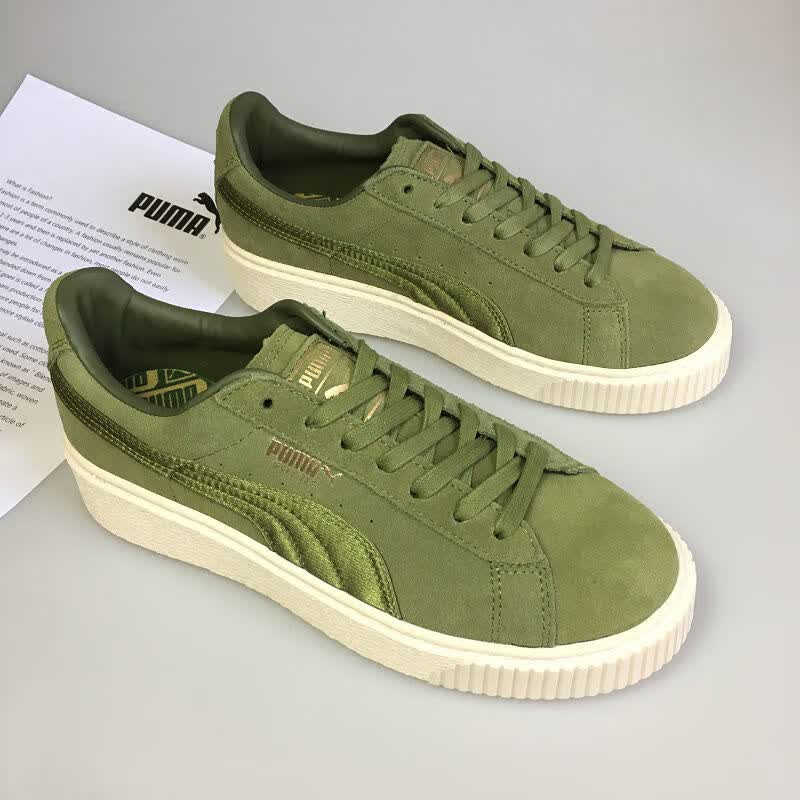 联名puma彪··马官方蕾哈娜松糕鞋二代百搭刺绣泫雅增高厚底四代