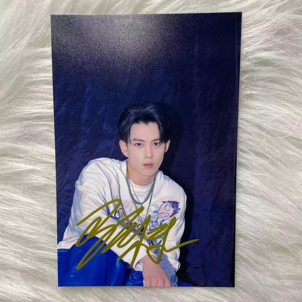苍兰诀周边亲签 王鹤棣签名照 苍兰诀同款亲签周边保真应援礼物送朋友