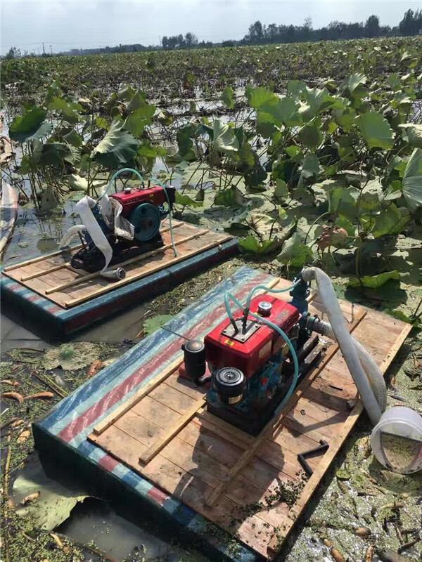 活接离心泵高扬程抽水灌溉冲挖藕配套农用拖泵 2寸10号 大叶轮高压