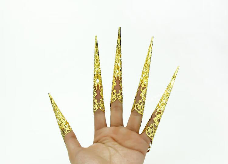 千手观音古装古代风手指甲套假长护甲套宫廷皇后清朝儿童延禧攻略