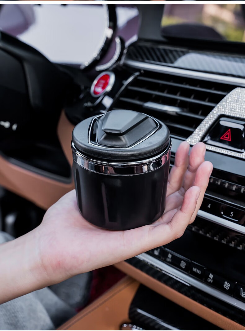 适用于宝马汽车烟灰缸车内装饰用品5系3系x1x3x4x5gt装饰车载烟灰缸姝