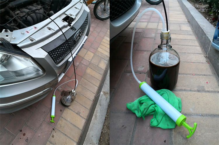 卓见汽车自助保养自己换机油工具抽机油换油泵手动吸油器电动抽油神器