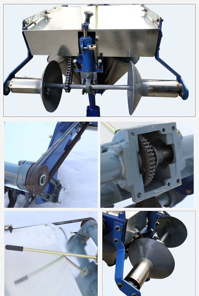 路途常州草莓开沟机一次成型大棚耕种起垄机械农业手扶拖拉机开沟器
