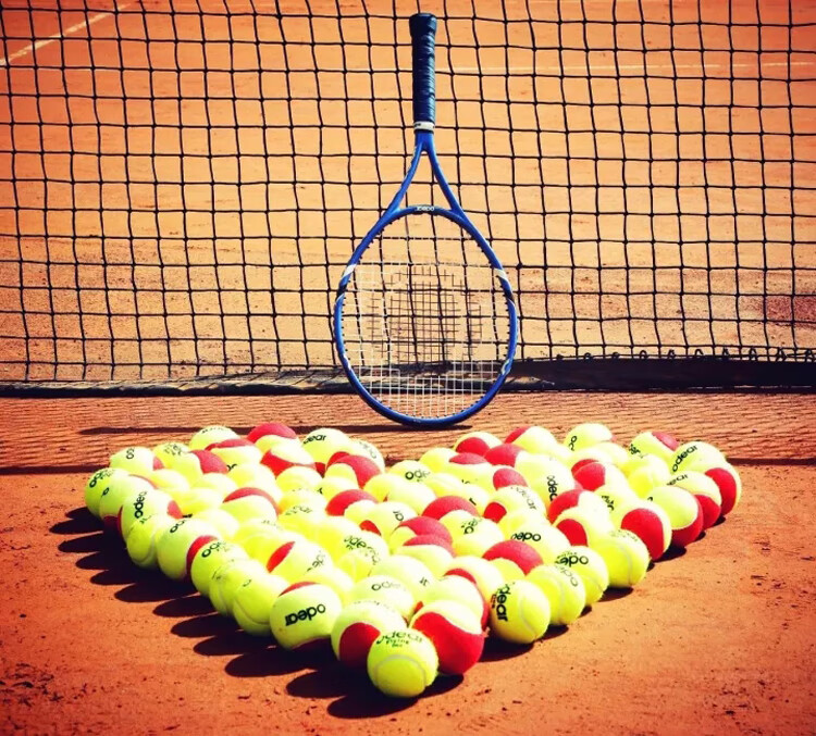 网球训练球网球儿童海绵软式过渡减压训练初学练习绿球橙球红球pear1