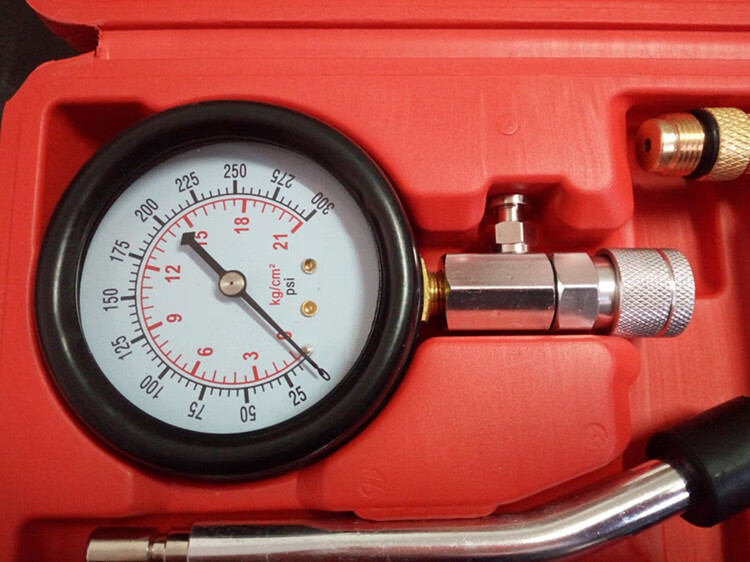 汽车摩托车发动机缸压表气缸压力表汽缸压力表汽车检测量汽修工具加长