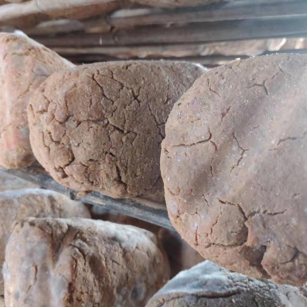 东北农家大酱块手工东北大豆酱引酱块子纯豆自然发酵2斤5斤10斤 东北