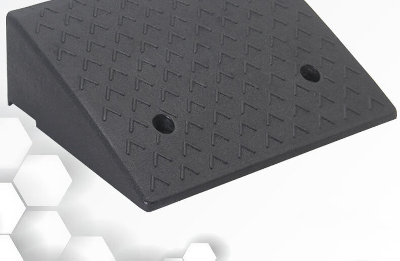 良驿轩橡塑台阶垫斜坡垫汽车路沿坡门槛垫家用减速带马路牙子三角垫