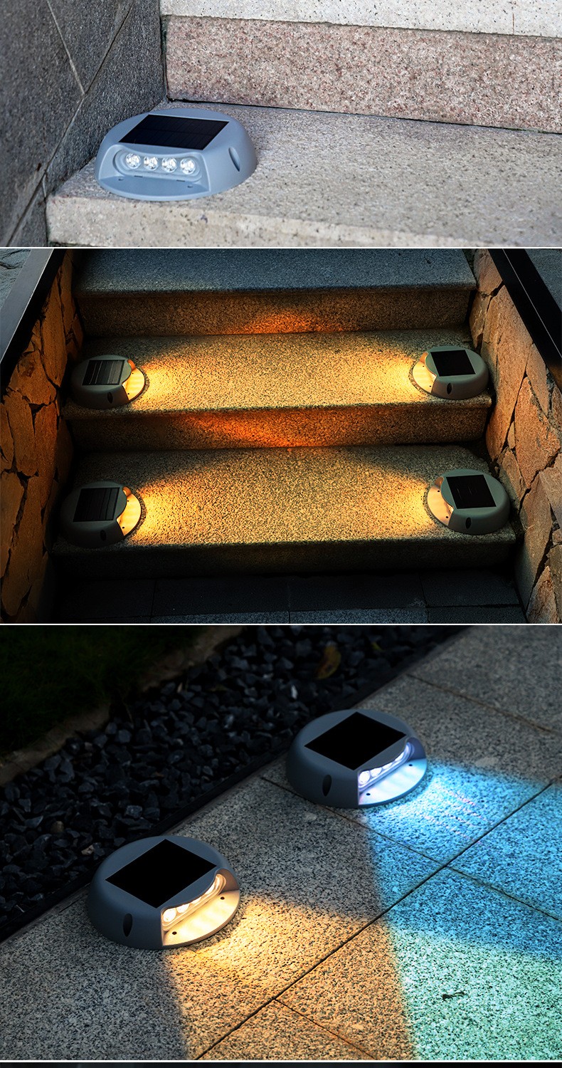 恒熙太阳能地埋灯户外地脚灯防水过道楼梯灯led庭院灯景区公园台阶灯