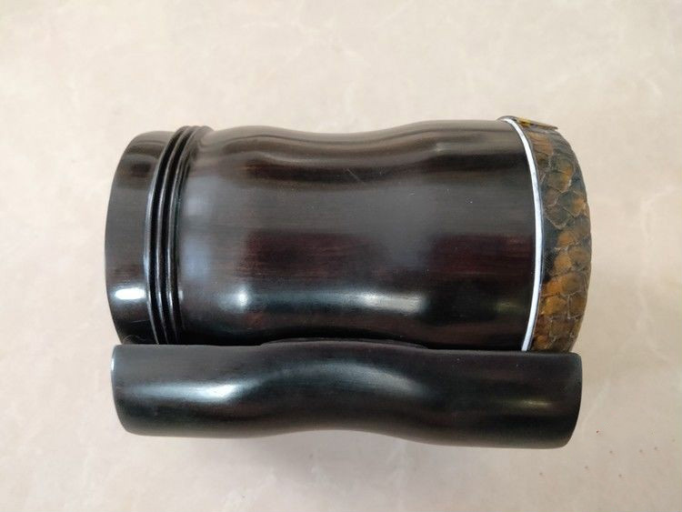 二胡筒 扁圆二胡琴桶 二泉桶纯手工制作实木音窗底座厂家直销 扁孔