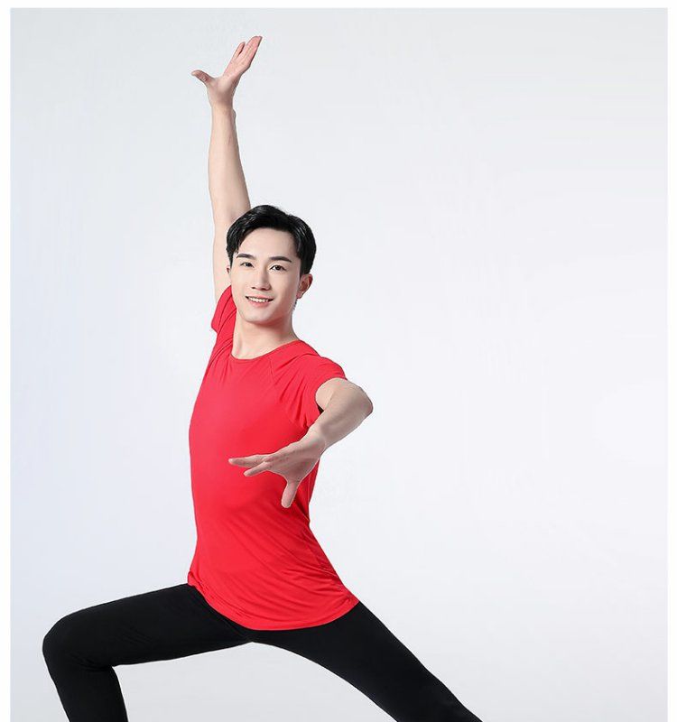 范诗奢男生芭裤芭蕾舞服连体裤舞蹈裤中芭考裤练功健身裤武术形体2022