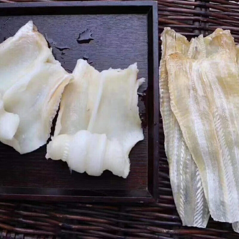 鱼唇广东湛江特产足干干货煲汤炖煮佛跳墙食材港式鱼唇50g25050克