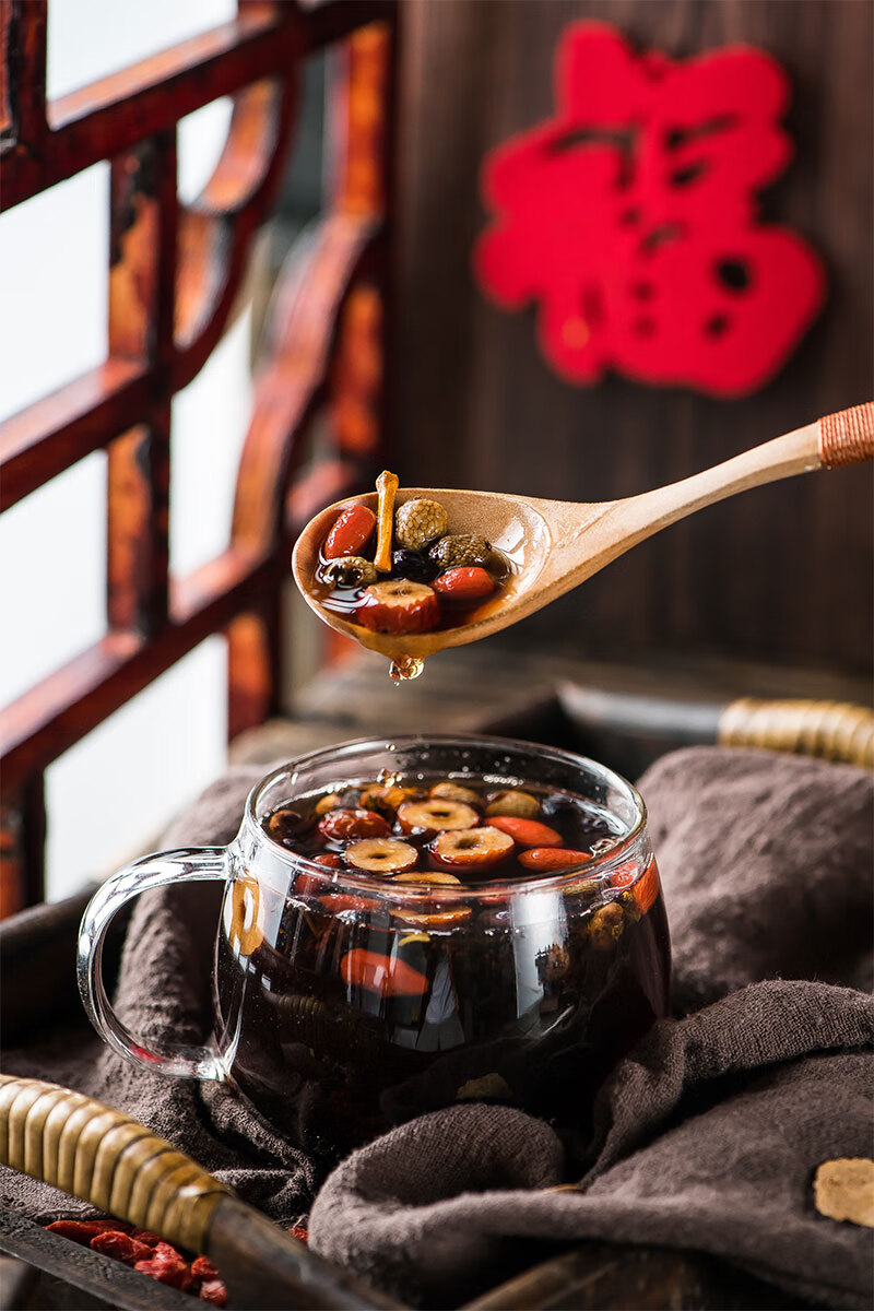 五宝茶固十宝茶人参枸杞桑葚养生男性冲泡茶300g一盒20小包