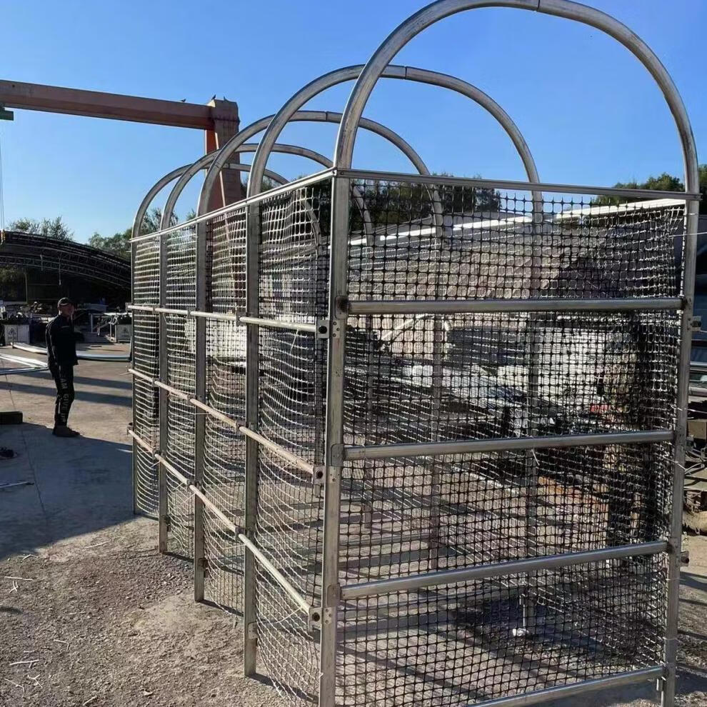 加厚玉米仓子玉米储存架子新型玉米篓子免焊接玉米围栏玉米墩子 长6米