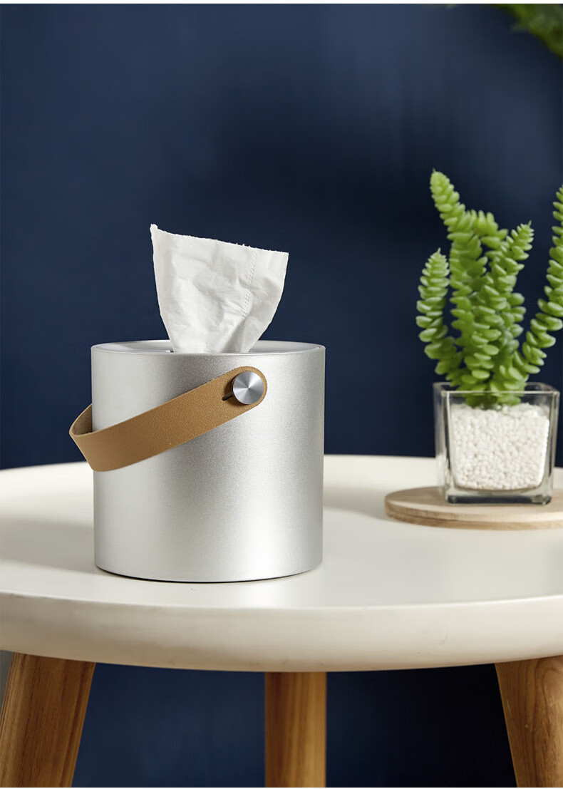 2022新款无芯卷纸筒盒无芯卷纸盒桌面卫生间中心抽创意圆筒纸盒简约