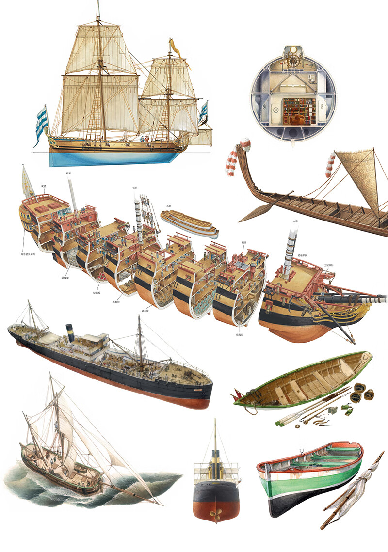 航线与航船演绎的世界史 航海文学史上的船说 百度云网盘pdf下载