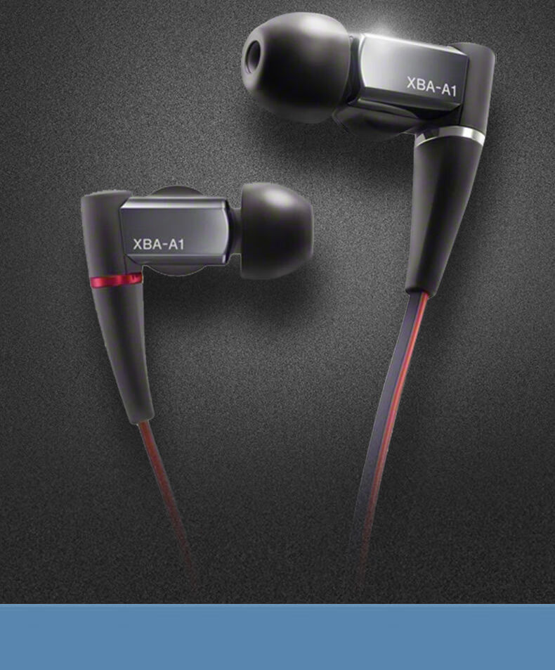 索尼(sony)sony/索尼 xba-a1ap 入耳/耳塞式圈铁结合耳机手机通话带麦