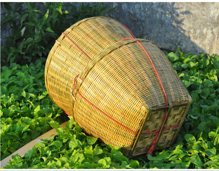 筲箕精品壮族大号箩筐竹编制品淘米箩篼粮食竹筐收纳篓喜事筐簸箕柠檬