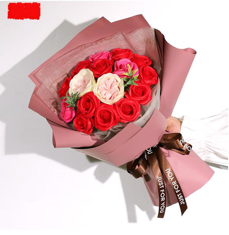 领证手捧花向日葵花束仿真花玫瑰花母亲节手捧花永生花生日礼物领证送