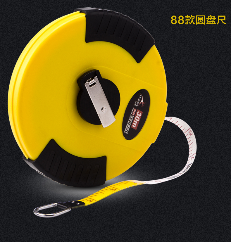 飞鹿工具防水皮卷尺20米50米软皮尺软尺米尺建筑工程量身高衣围尺rta