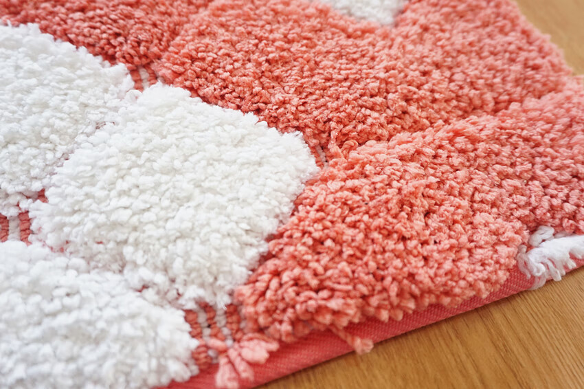 储瑾大尺寸尾货防水防油耐脏瑕疵地毯灰色小格子毛圈孤品