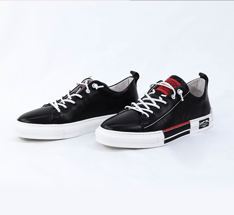 金猴jinho流行男鞋低帮休闲板鞋舒适潮流真皮鞋商务头层牛皮s270049a