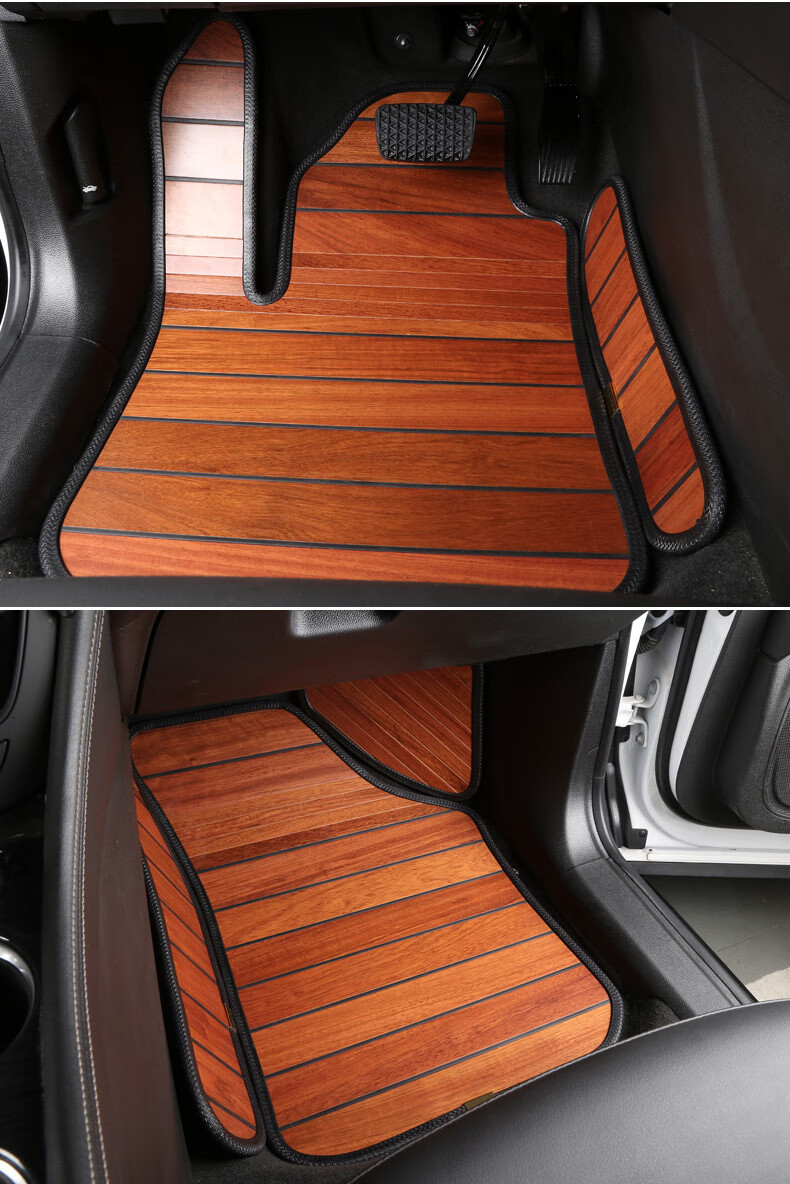 201820款别克昂科威脚垫实木质地板脚垫君威君越英朗昂科旗柚木脚垫