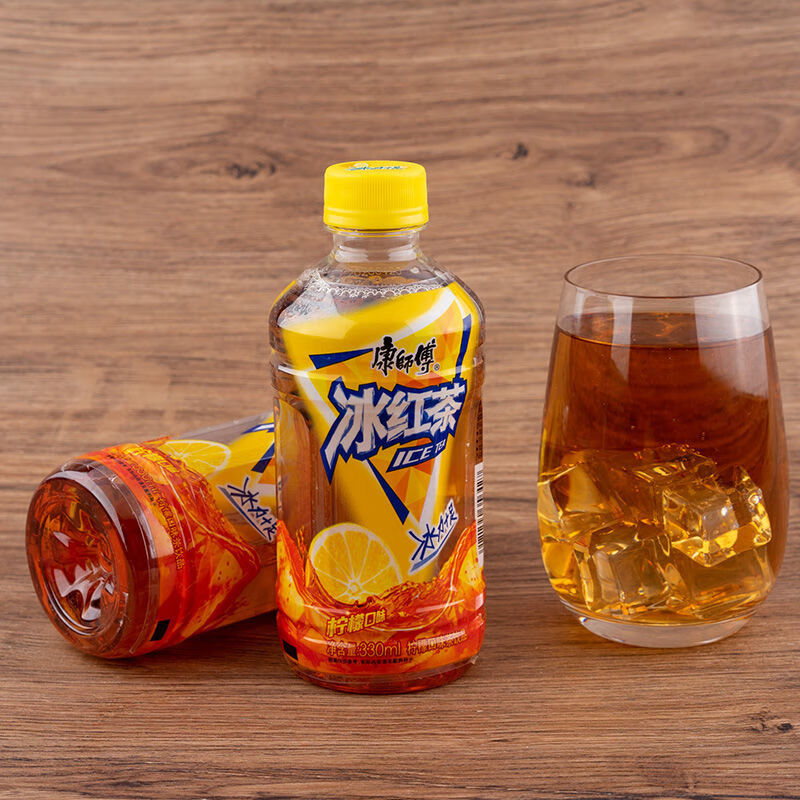 康师傅冰红茶饮料330ml*6瓶装茉莉蜜茶低糖绿清茶酸梅汤冰糖雪梨 茉莉