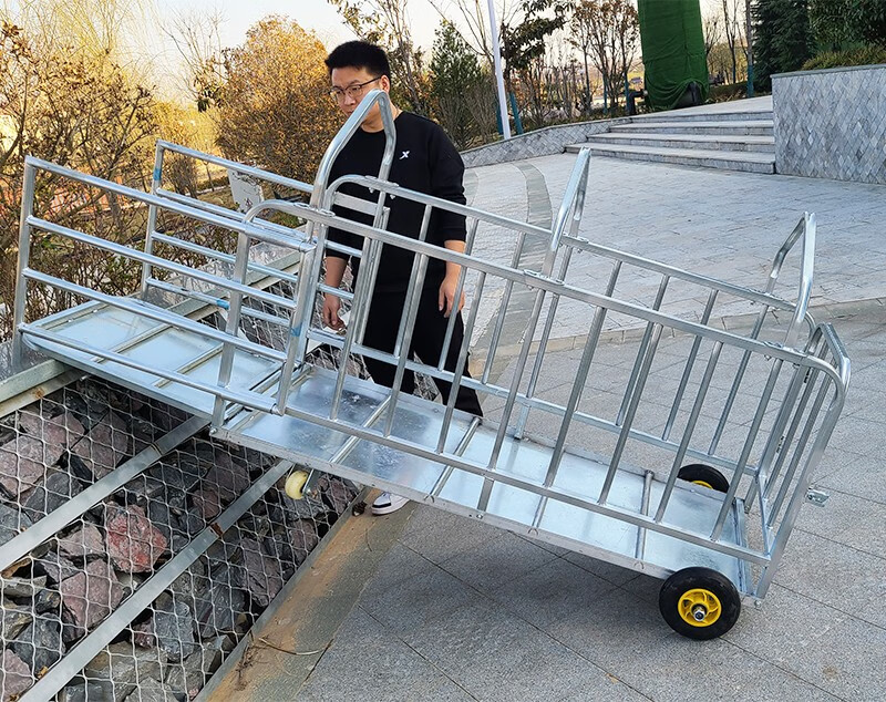 哇塞方便式装猪笼猪场养殖卖猪上车用神器转拉猪称重笼子抓运母猪逮猪