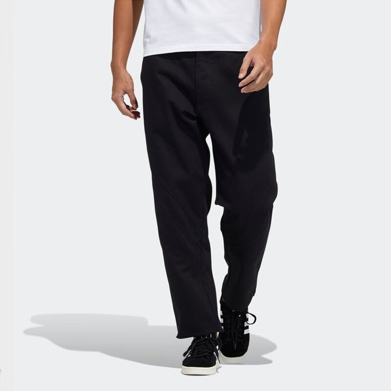 阿迪达斯(adidas)三叶草男裤ryv wv pant直筒裤宽松运动裤长裤h07085