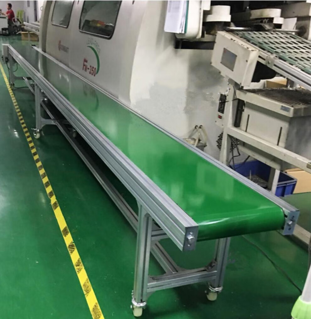 快递分拣流水线电商皮带输送带小型传送带物流装卸货爬坡机输送机