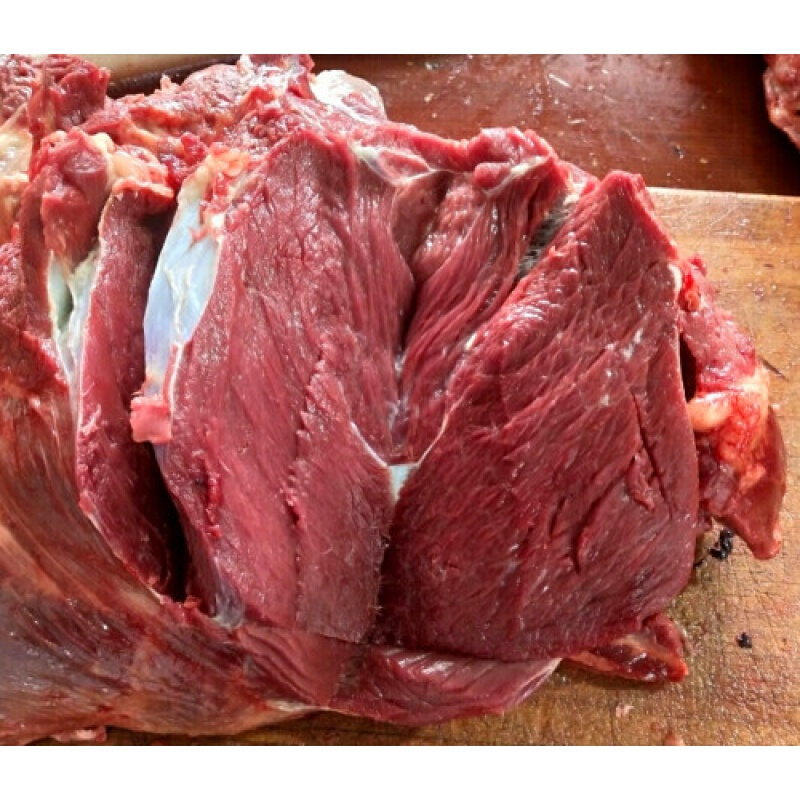 马肉新鲜生马肉带皮马肉马肠真空包装500g