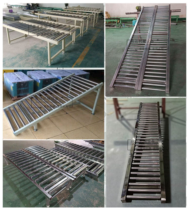 无动力滑道折叠搬运流利条装车下货百货啤酒轻便滑轮卸货神器滑梯 3排