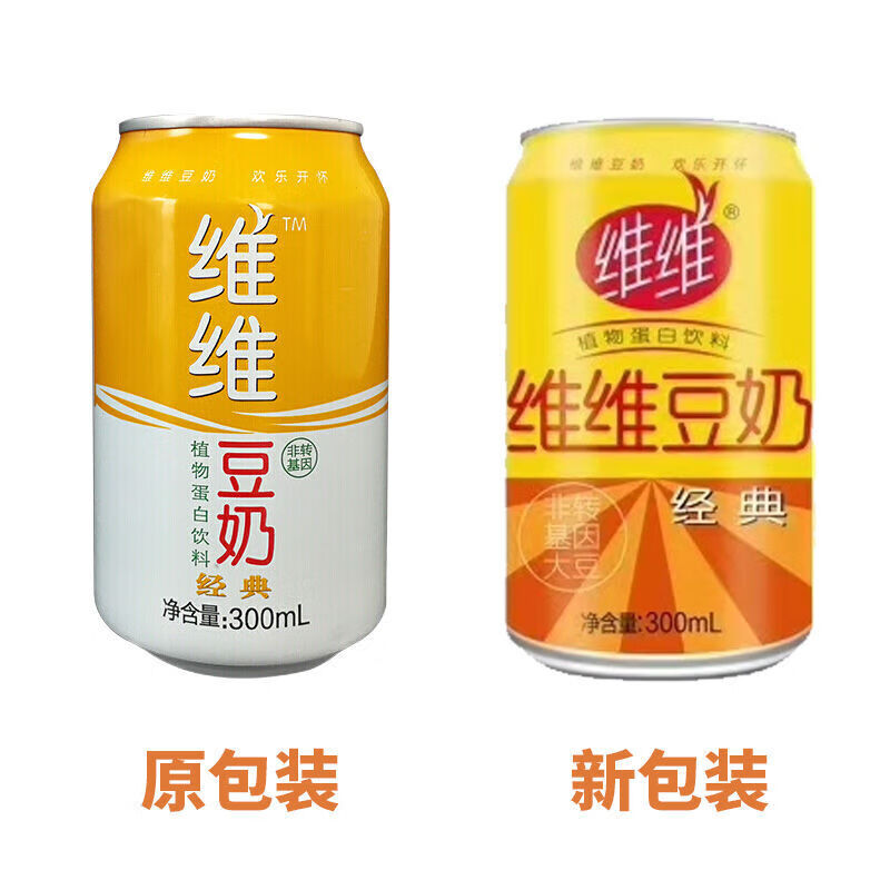 维维豆奶瓶装300ml12植物蛋白饮料大豆新鲜日期