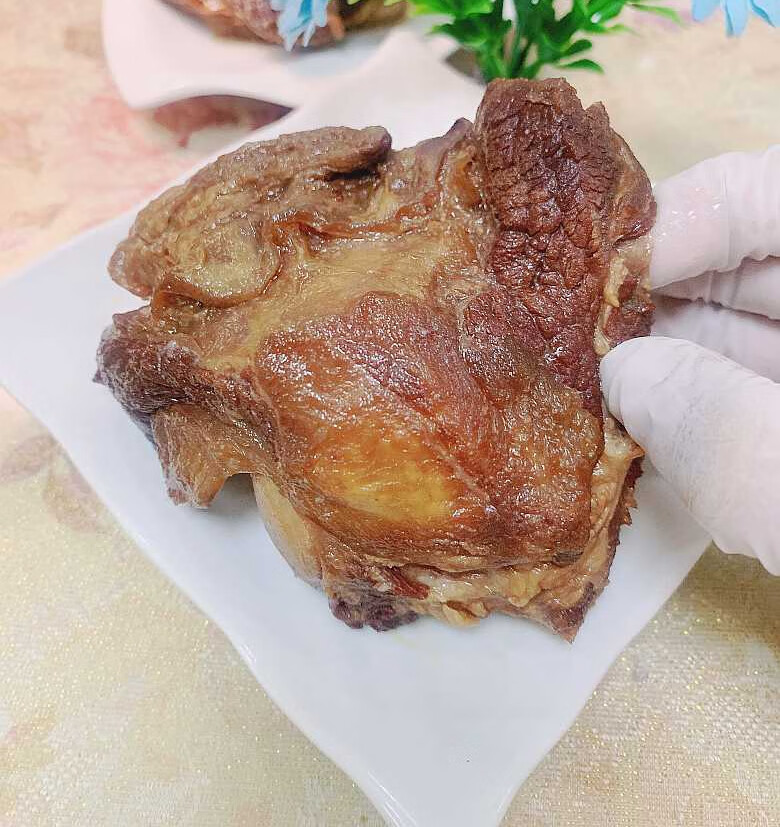 5折 牛窝骨熟食 2个2斤 熟食牛膝盖骨整卤味即食牛窝骨带筋带肉五香酱