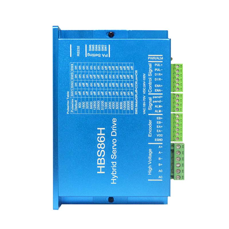 86闭环步进电机驱动器套装hbs86h兼容雷赛hbs86h混合伺服ac1870vhbs86