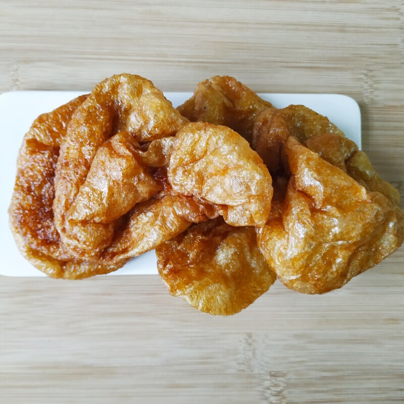 500g天津炸面筋特产捞面醋面筋食材面筋球捞面火锅麻辣烫面筋