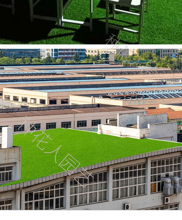草皮地毯屋顶阳光房隔热假草皮草坪房顶玻璃楼顶遮阳装饰防晒天台仿真